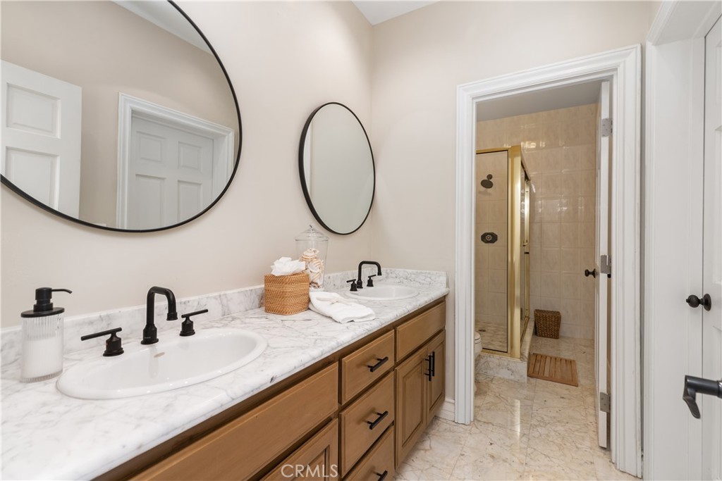 27971 Golden Ridge Lane San Juan Capistrano, CA 92675 - Photo 29 of 65 Downstairs Dual sink Bathroom!