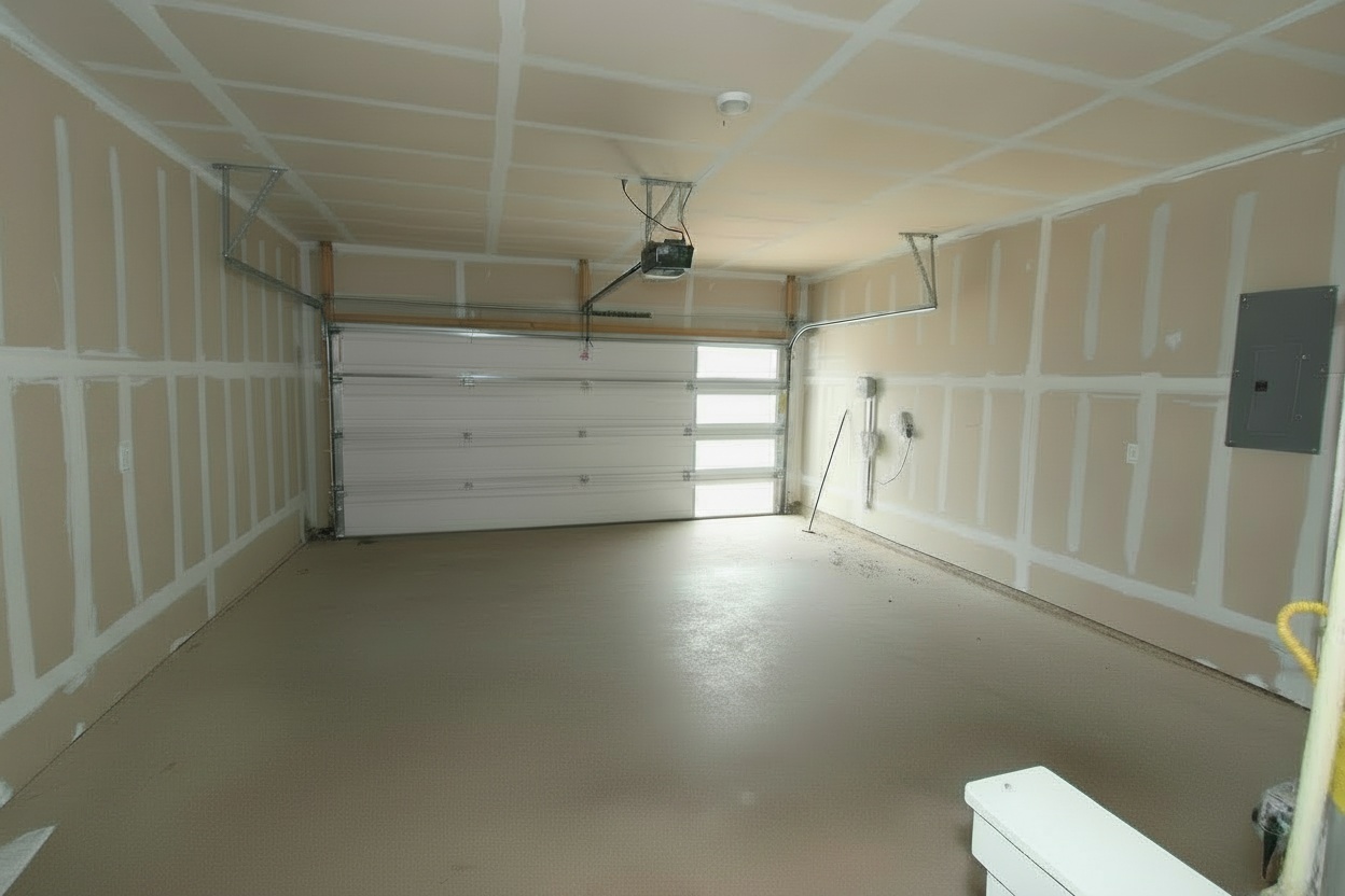 100 Century Plant Road Leander, TX 78641 - Photo 26 of 36 A spacious, newly finished 2 car garage offers ample storage and parking solutions.