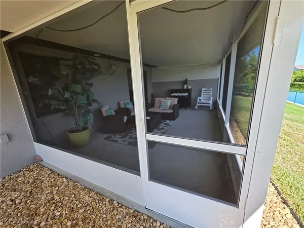 a view of a living room