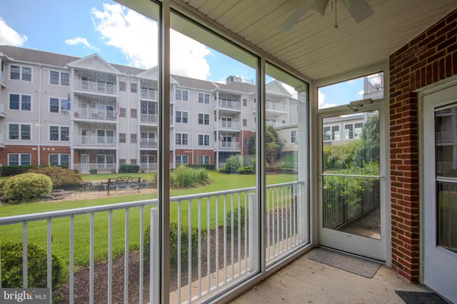 a view of front door of house