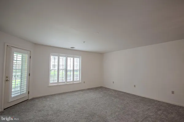 a view of empty room