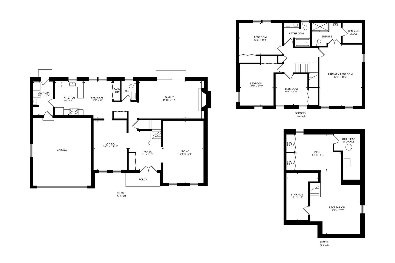 645 Ridge Road Highland Park, IL 60035 - Photo 29 of 32 a picture of a floor plan