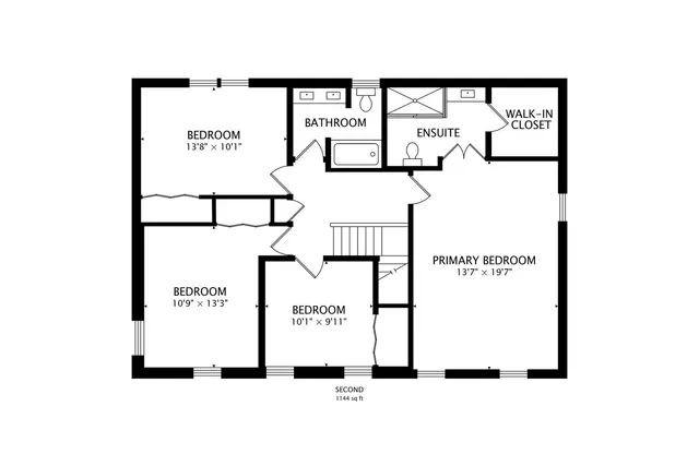 a picture of a bench in front of a wall