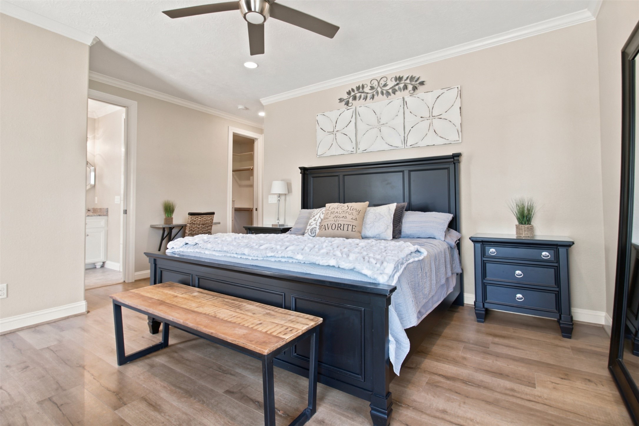 201 Coco Loop Point Blank, TX 77364 - Photo 32 of 41 2nd floor Mstr Bedroom