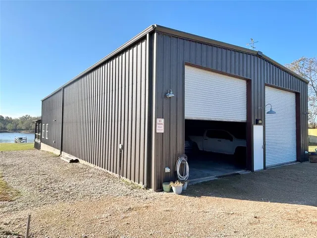 a view of a house with a swimming pool