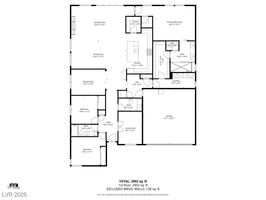 3018 Bounding Home Road North Las Vegas, NV 89086 - Photo 43 of 43 View of room layout