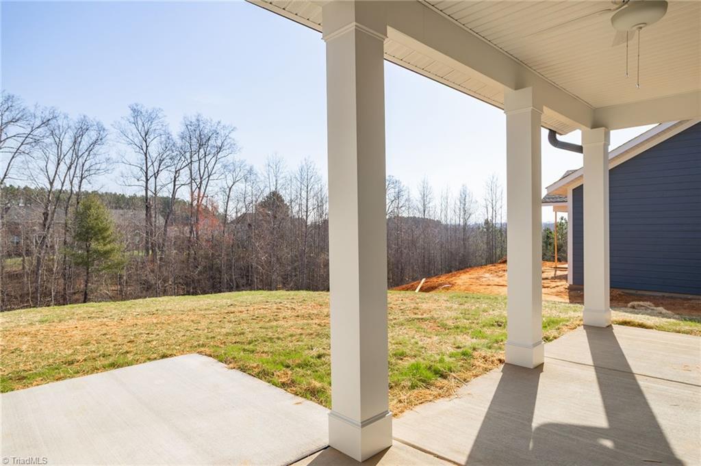 1675 Ashmead Lane Clemmons, NC 27012 - Photo 36 of 47 Covered back porch