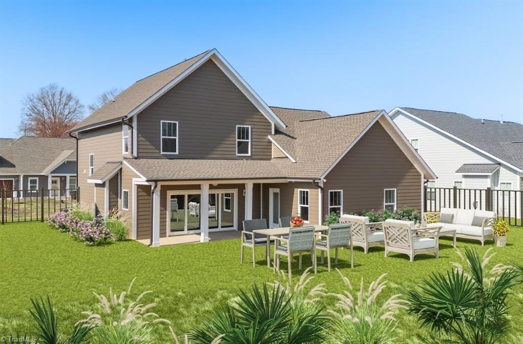 1675 Ashmead Lane Clemmons, NC 27012 - Photo 46 of 47 Virtual staging to highlight creative options with layout and design