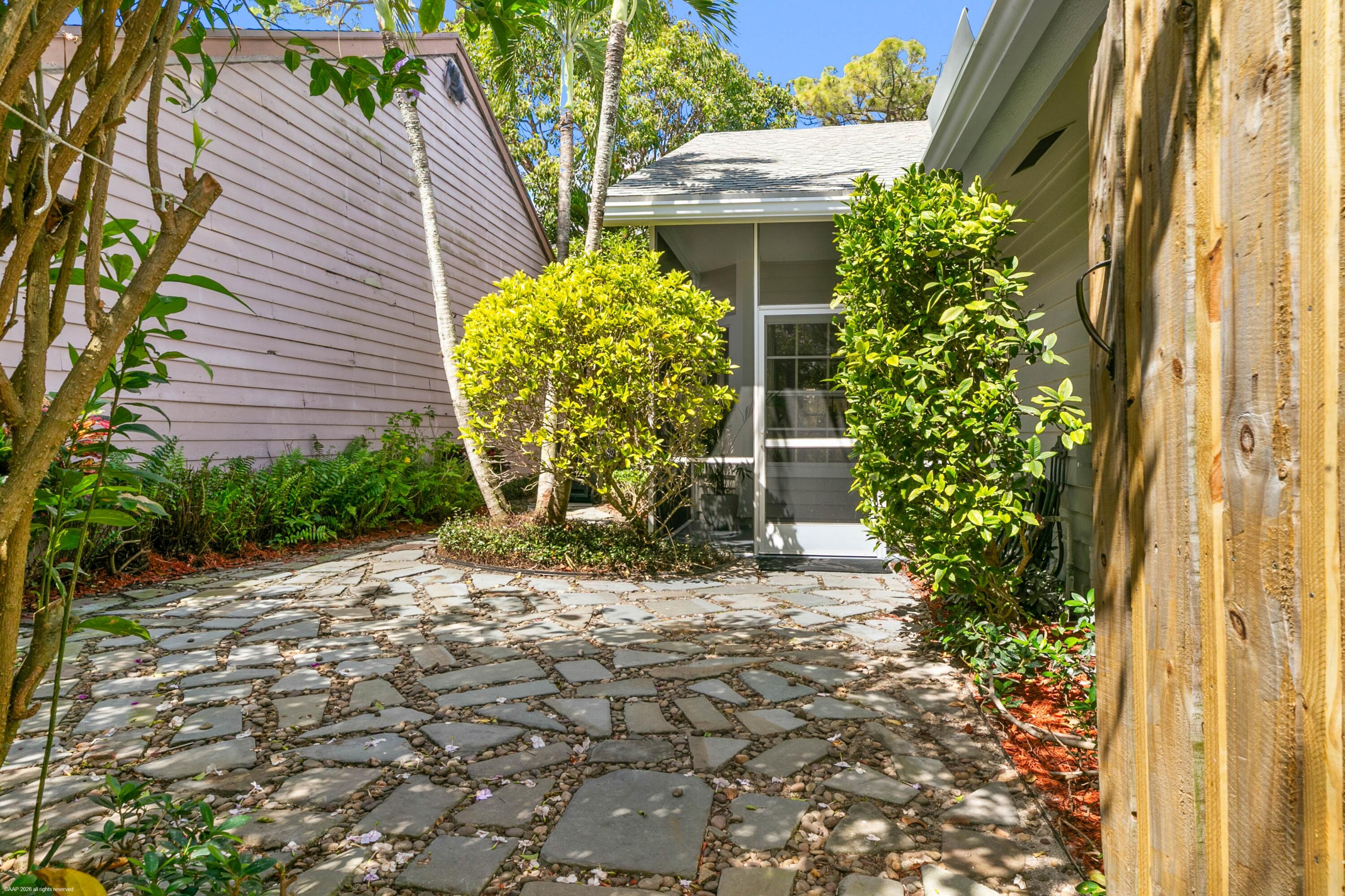 Front Entry Courtyard