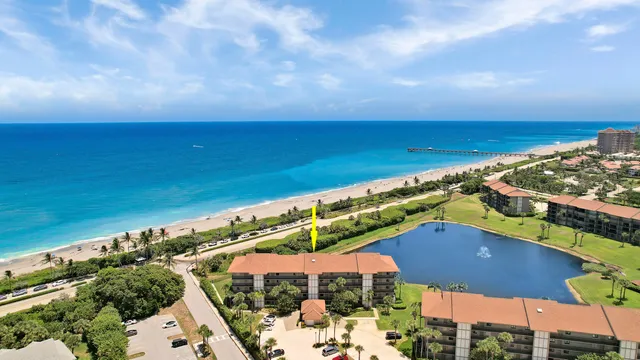 a view of a city with an ocean