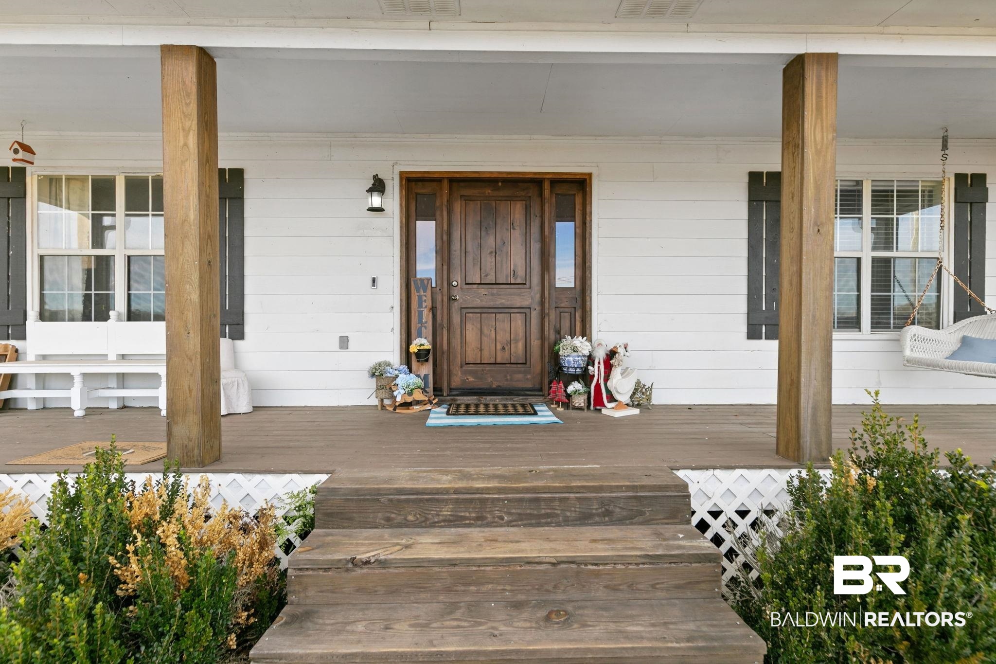3842 Experiment Farm Road Monroeville, AL 36460 - Photo 6 of 59 Property entrance featuring a porch