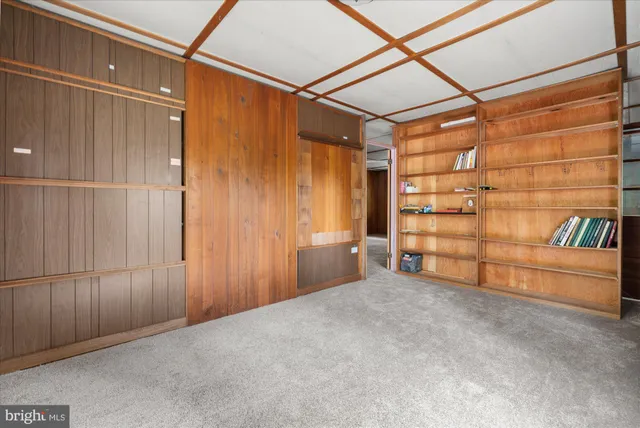 a view of a room with storage and utility