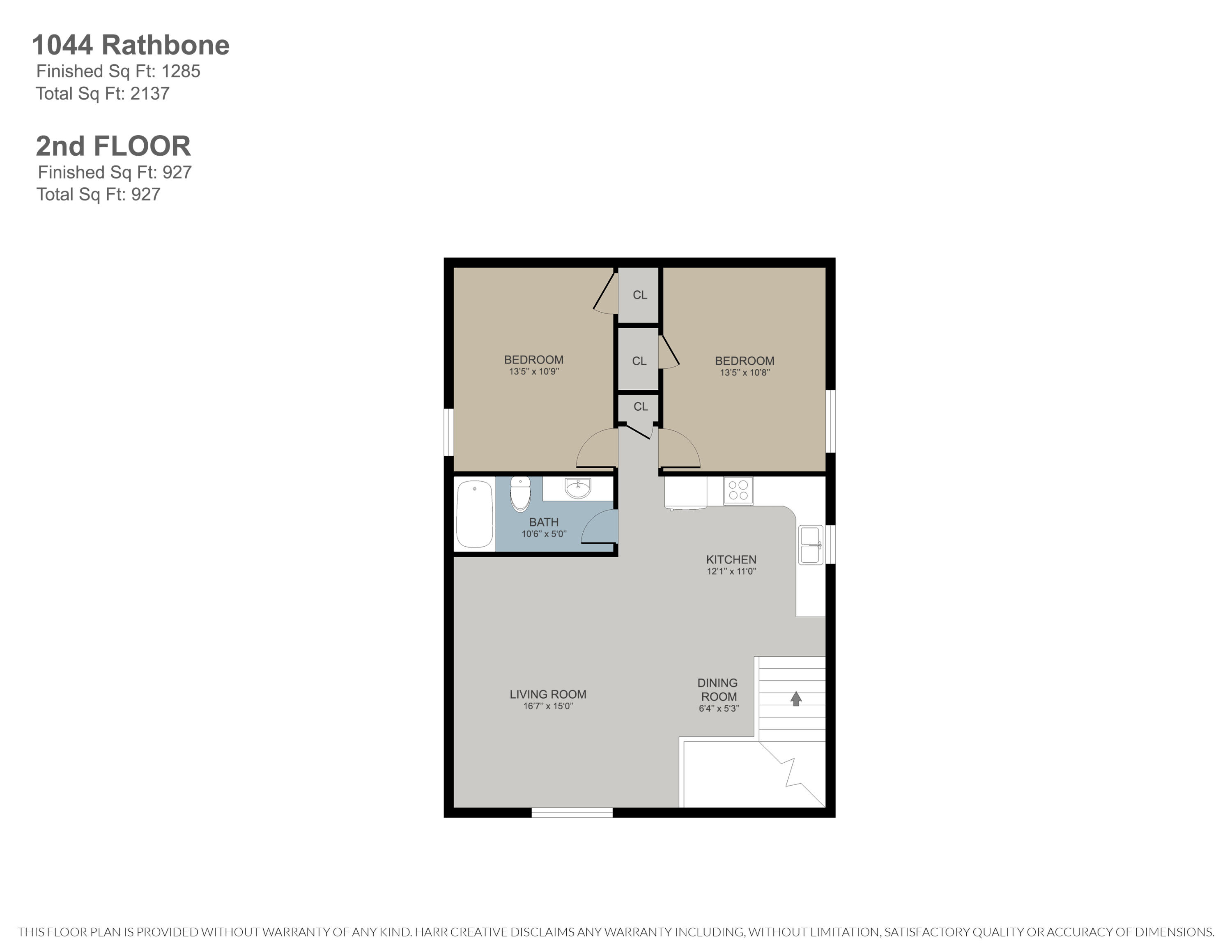 1044 Rathbone Street Southwest Wyoming, MI 49509 - Photo 12 of 21 1044 Rathbone 2nd Floor