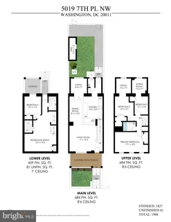 $730,000 | 5019 7th Place Northwest, Washington, DC 20011