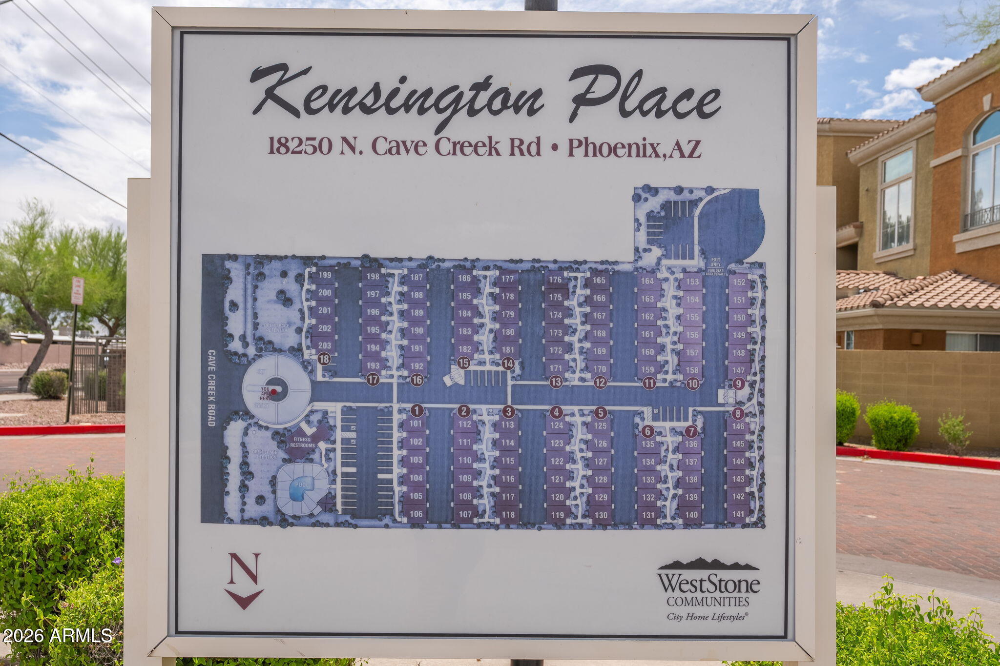 18250 North Cave Creek Road, Unit 161 Phoenix, AZ 85032 - Photo 38 of 44 Kensington Place Condominium - 03