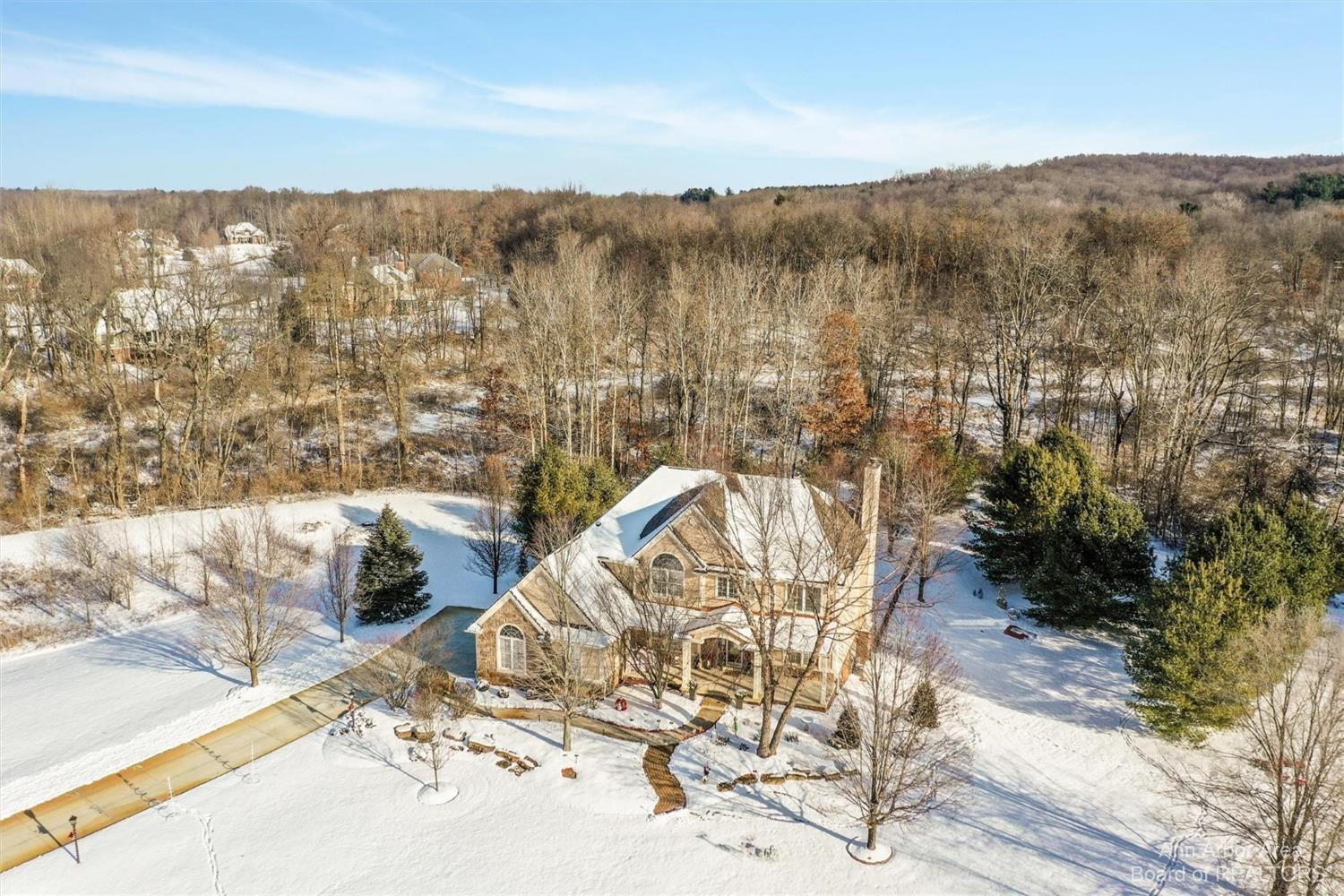 7024 Fox Ridge Drive Dexter, MI 48130 - Photo 52 of 62 Aerial
