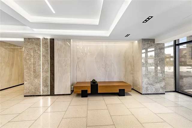 a view of room with entryway