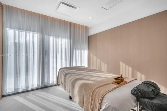 a view of a city with tall buildings