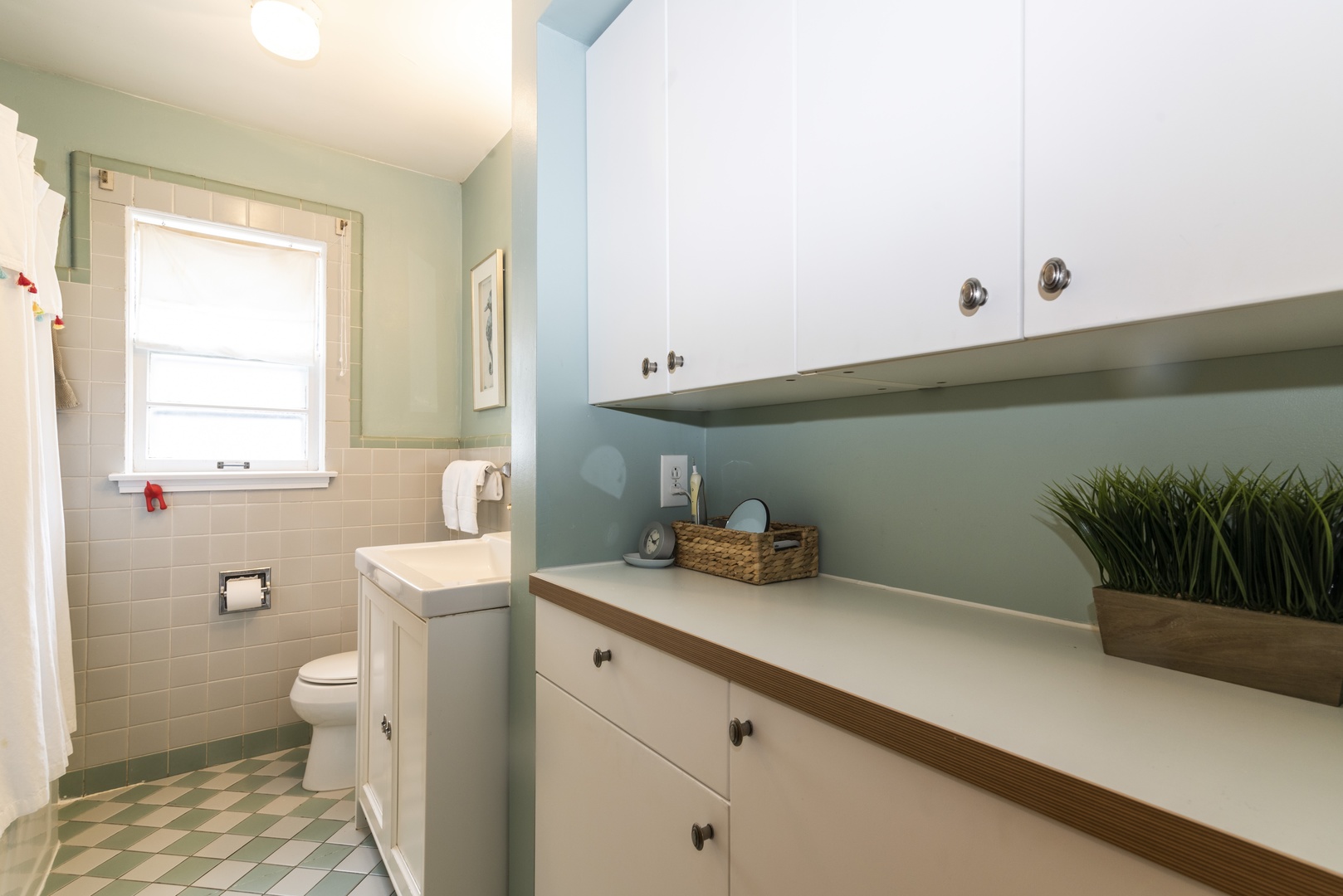 8927 Parkside Avenue Morton Grove, IL 60053 - Photo 8 of 13 a bathroom with a sink and a toilet
