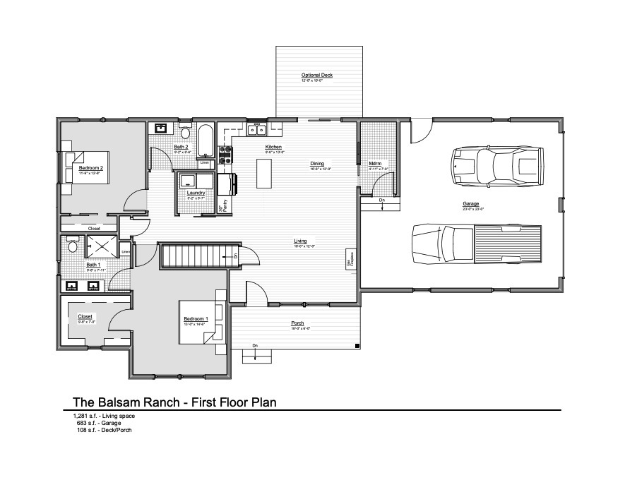 Lot 4 Foye Road Wiscasset, ME 04578 - Photo 39 of 39 Balsam Ranch Floorplans