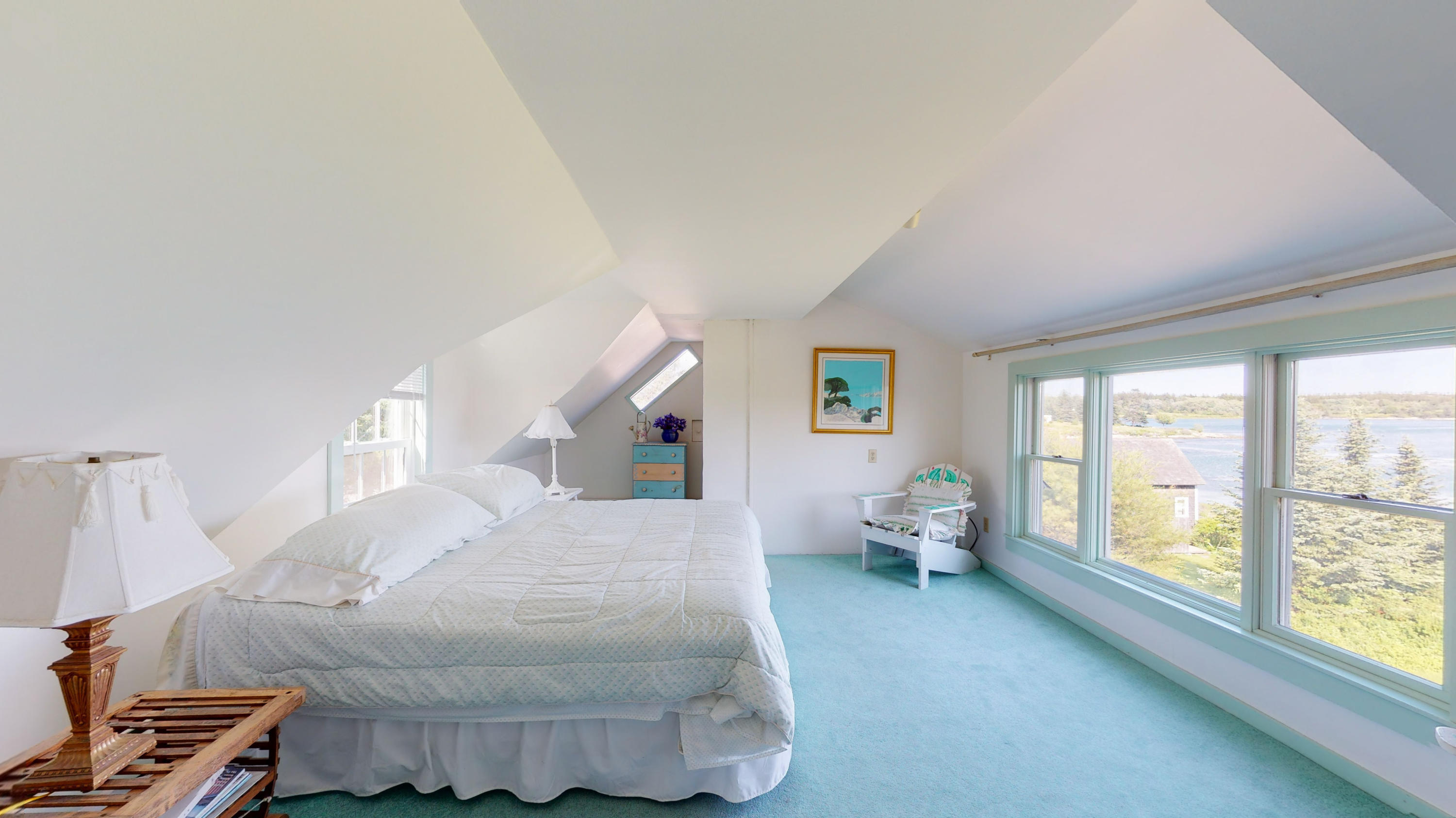 496 Port Clyde Road Tenants Harbor, ME 04860 - Photo 32 of 78 Main House - Large Bedroom