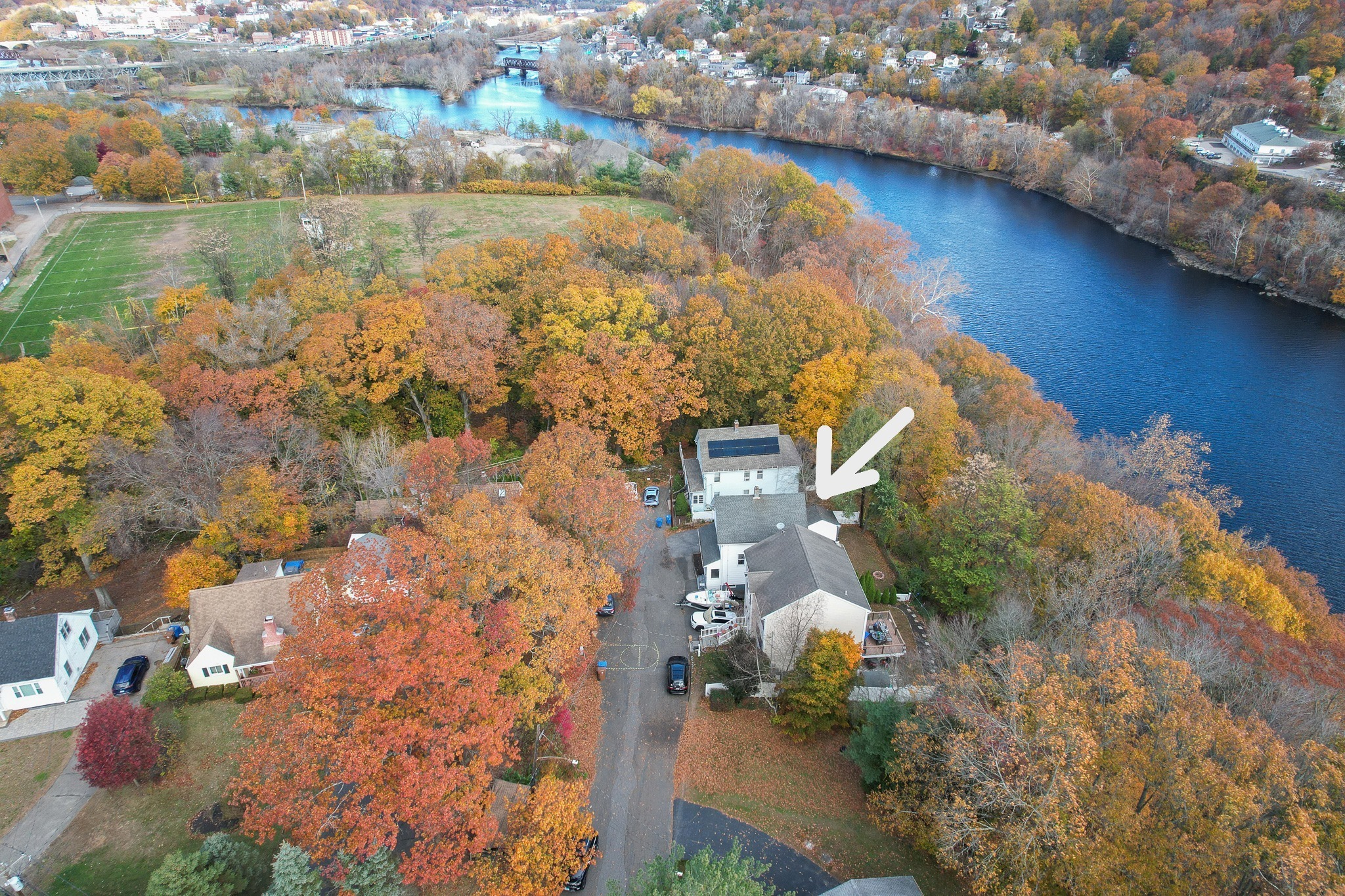 11 Mt Pleasant Street Shelton, CT 06484 - Photo 2 of 23 an aerial view of residential houses with outdoor space