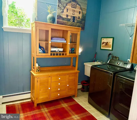 a room with storage and utility