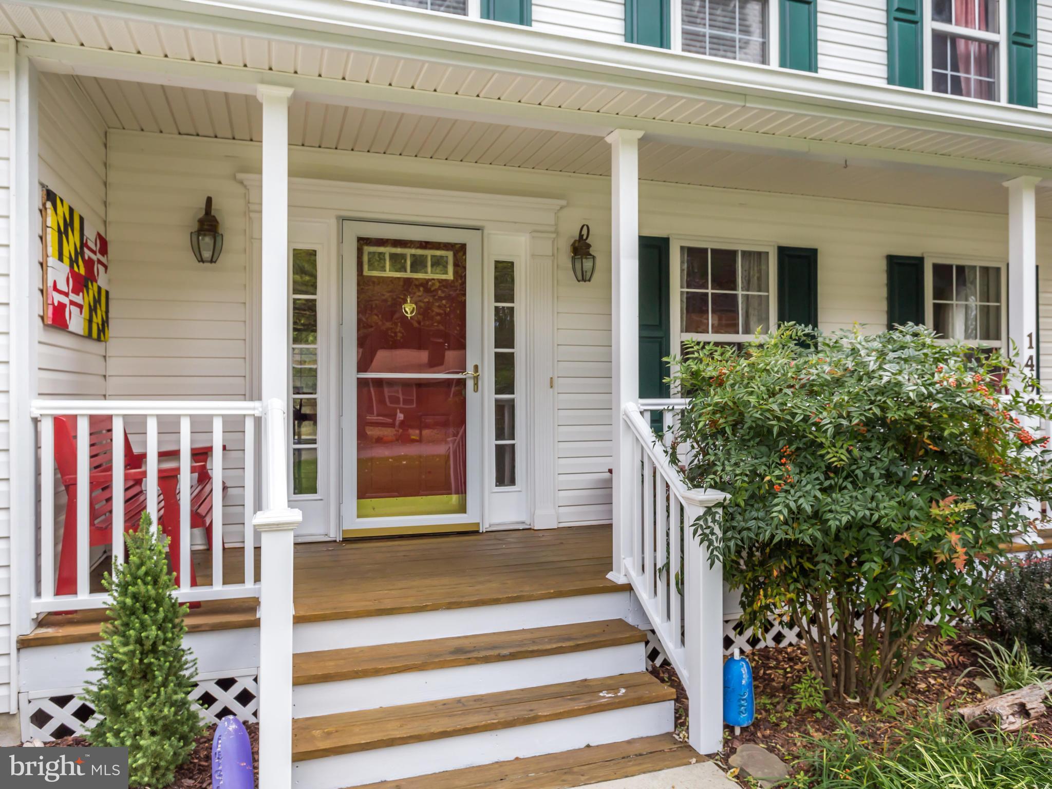 1496 Warfield Road Edgewater, MD 21037 - Photo 3 of 30 Inviting front porch