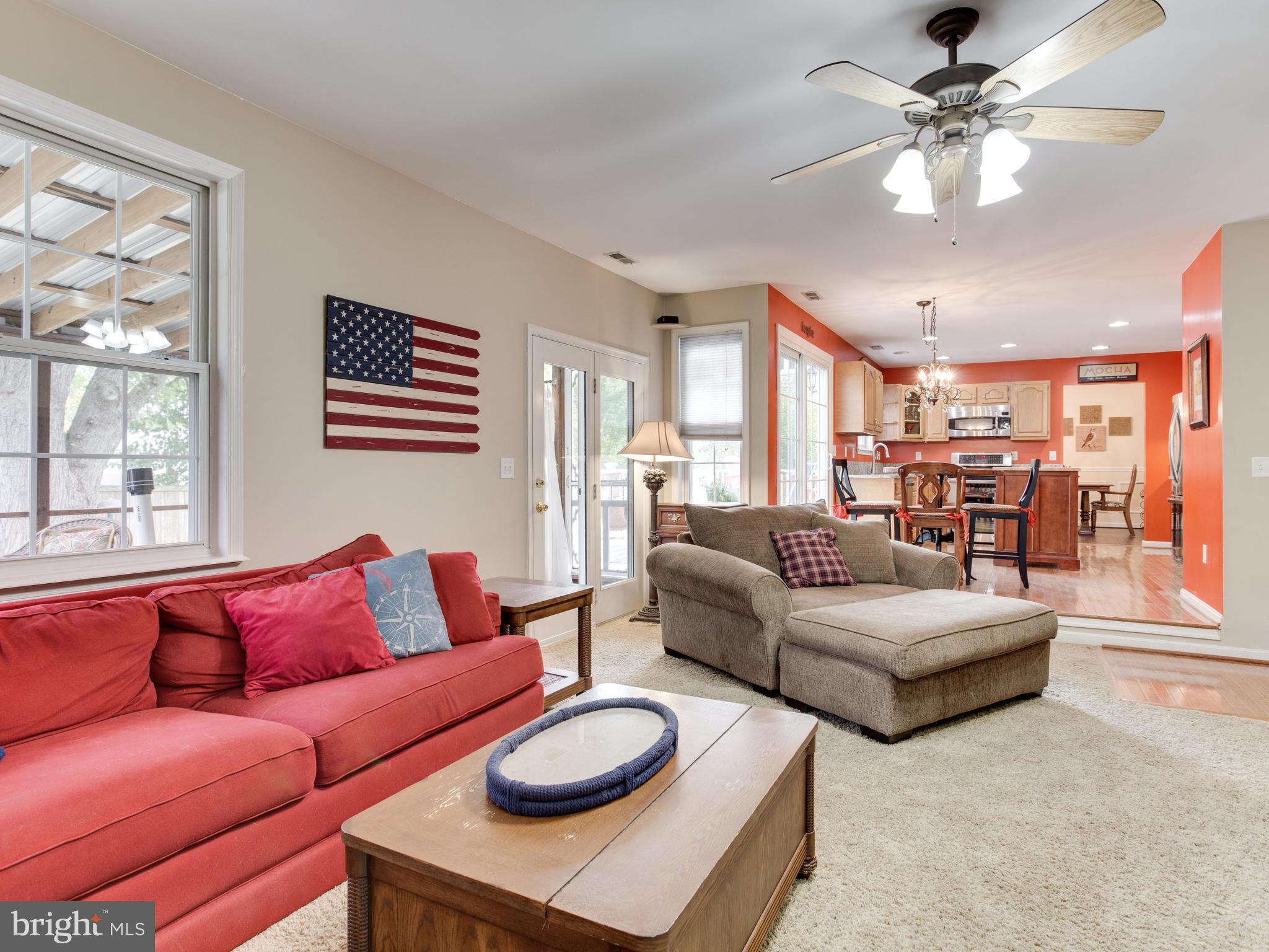 1496 Warfield Road Edgewater, MD 21037 - Photo 6 of 30 Family room open to the kitchen