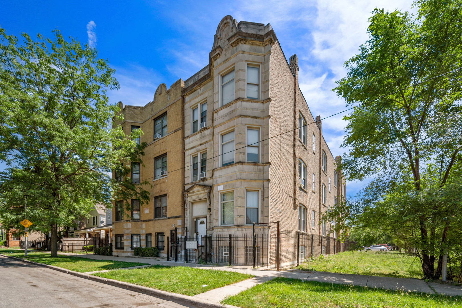 front view of a building