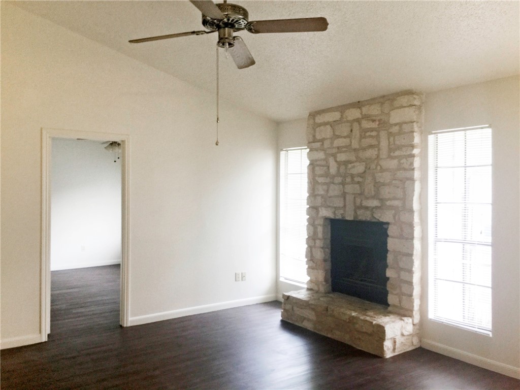 2014 Alex Avenue, Unit B Austin, TX 78728 - Photo 5 of 18 Living Room (Fireplace if present is for aesthetic purposes only, not for fire use.)