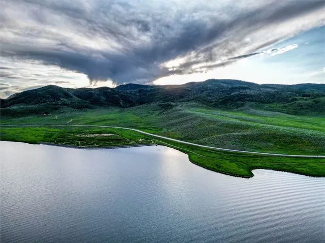a view of a terrace with a garden