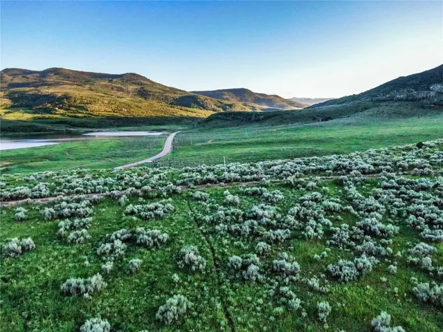 a view of outdoor space and mountain view