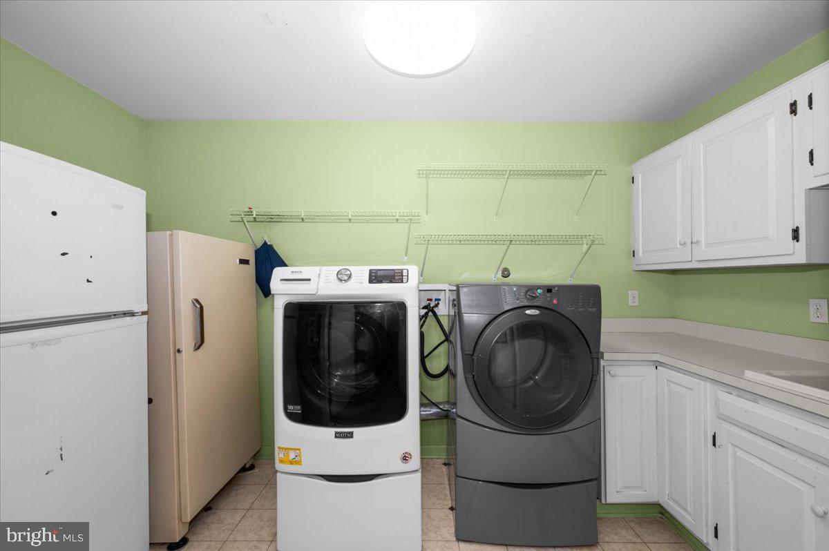 4211 Spring View Court Jefferson, MD 21755 - Photo 18 of 90 Ground floor laundry - extra fridge and freezer