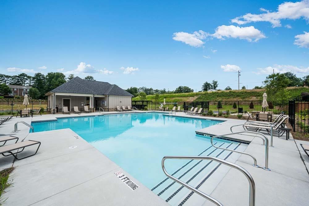6117 Wayburn Street Tucker, GA 30084 - Photo 45 of 48 a view of house with swimming pool yard and outdoor seating