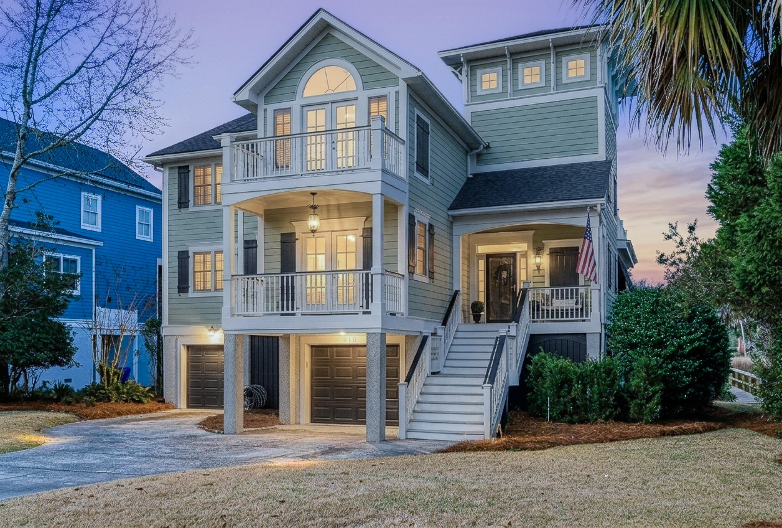 1641 Sewee Fort Road Mount Pleasant, SC 29466 - Photo 71 of 82 Sunset Front View-1