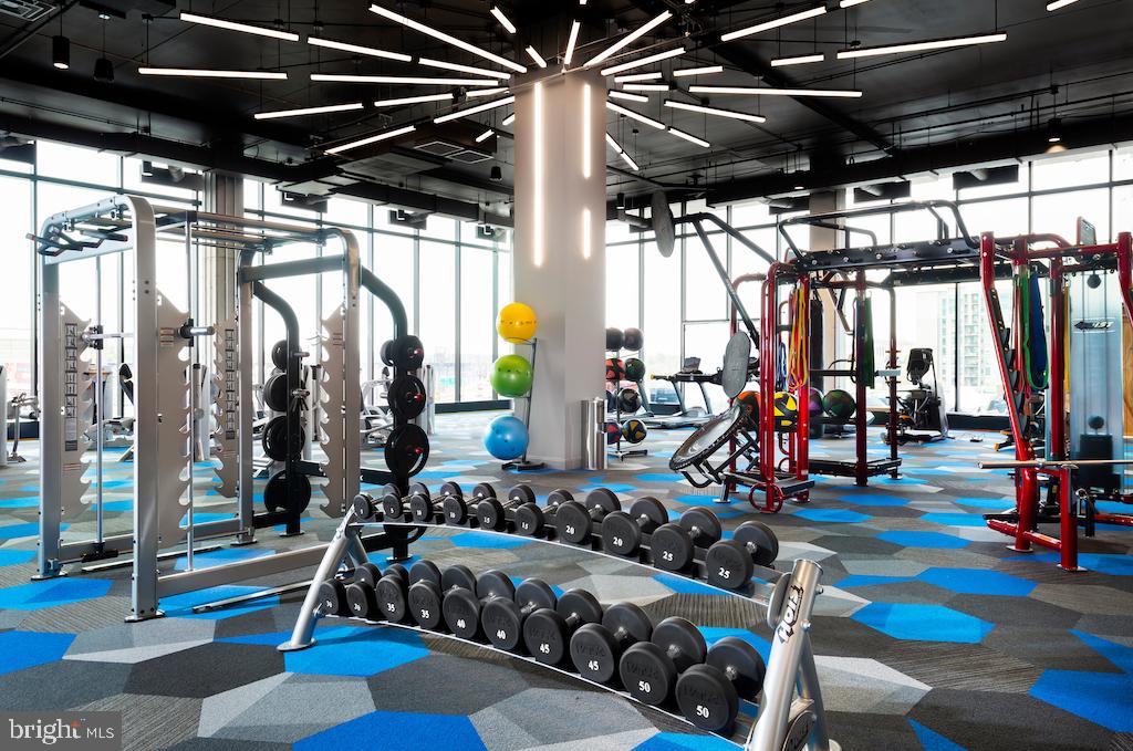 60 North 23rd Street, Unit 906 Philadelphia, PA 19103 - Photo 23 of 31 a view of gym