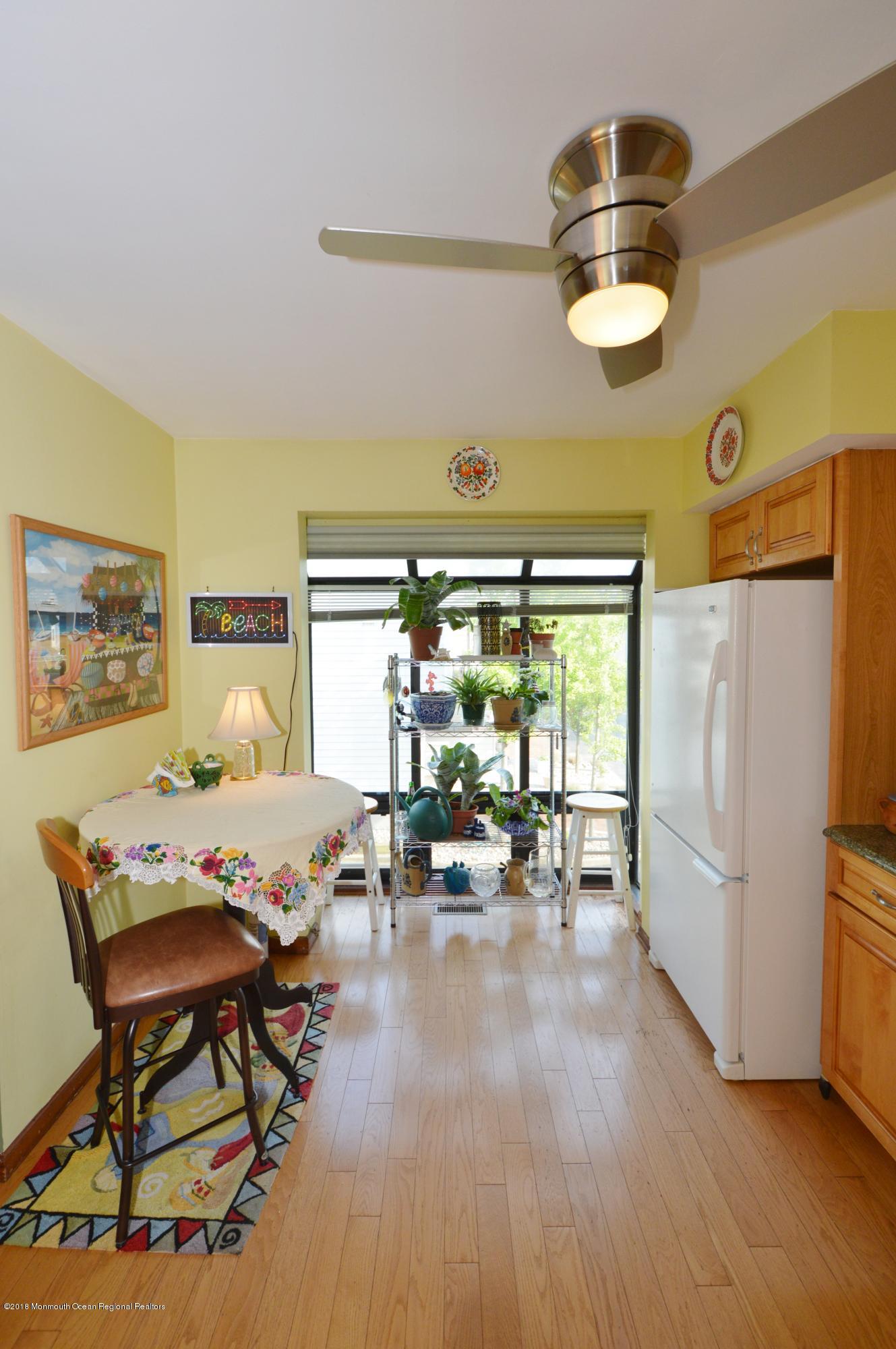 165 Riddle Avenue, Unit 5 Long Branch, NJ 07740 - Photo 25 of 62 EAT IN KITCHEN WITH CEILING FAN