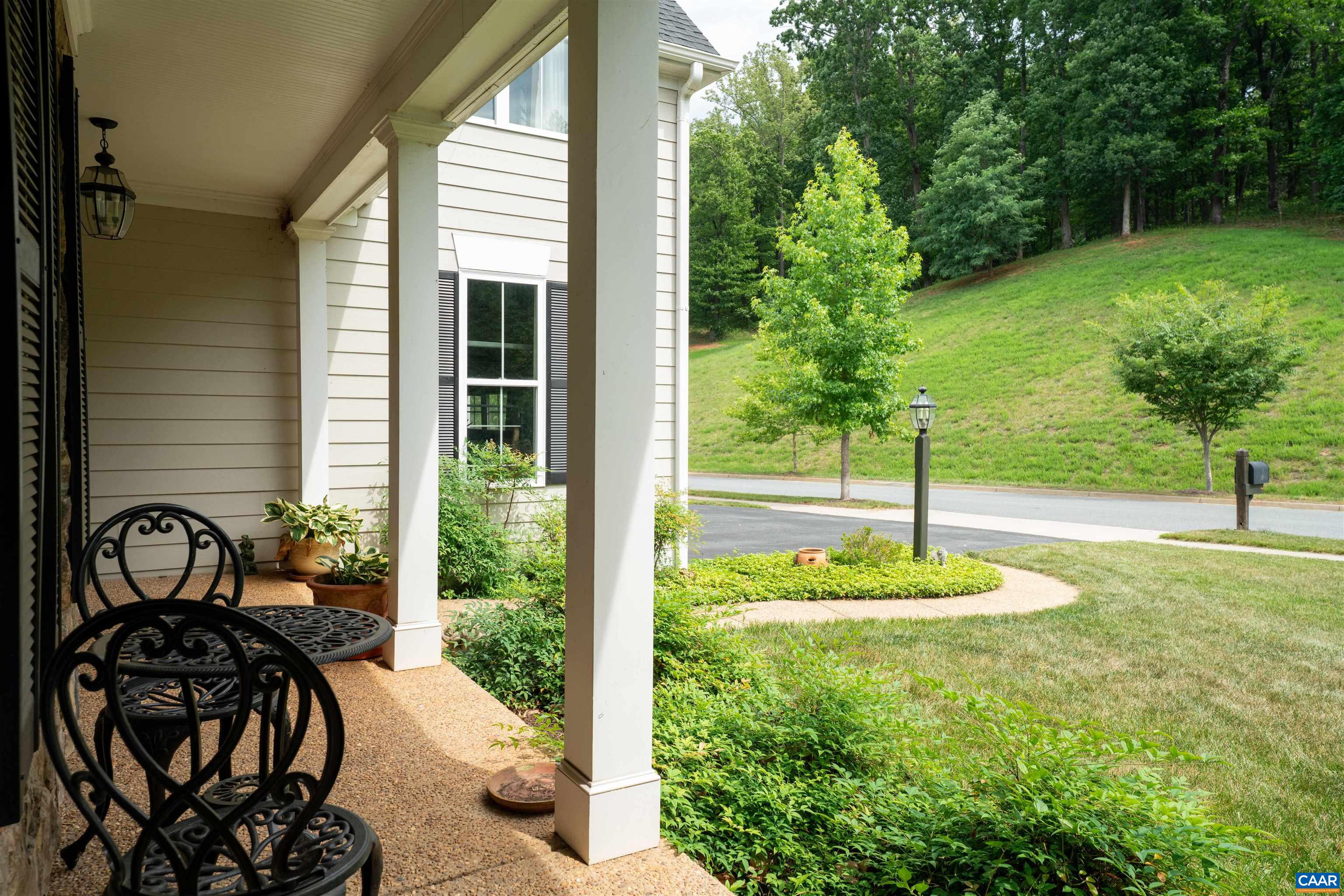 2246 Hyland Ridge Drive Charlottesville, VA 22911 - Photo 10 of 53 a view of a bench in backyard of the house