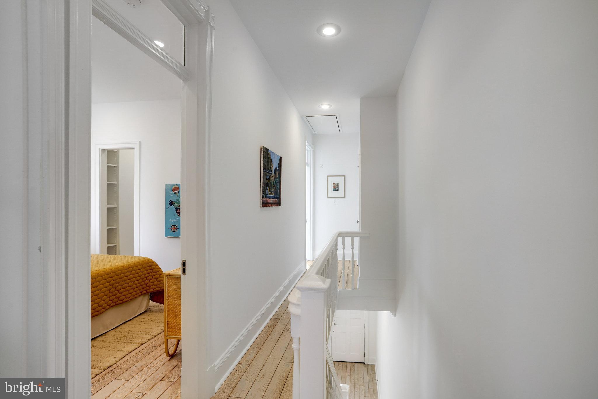 1322 E Street Northeast Washington, DC 20002 - Photo 30 of 49 a view of entryway and hall with wooden floor