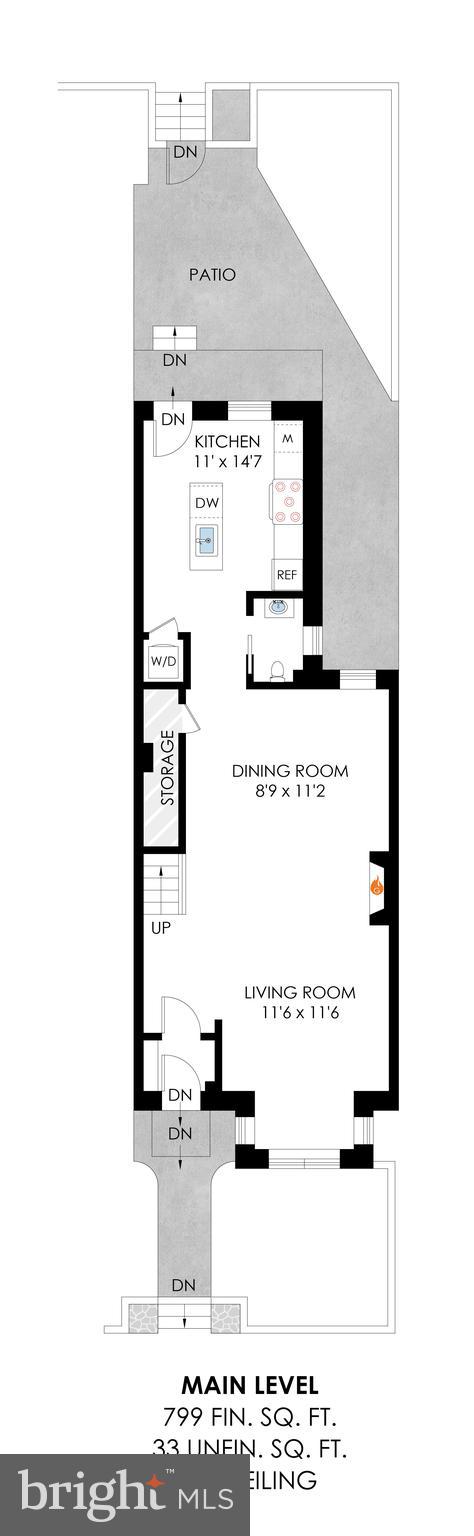 1322 E Street Northeast Washington, DC 20002 - Photo 49 of 49 a picture of a floor plan