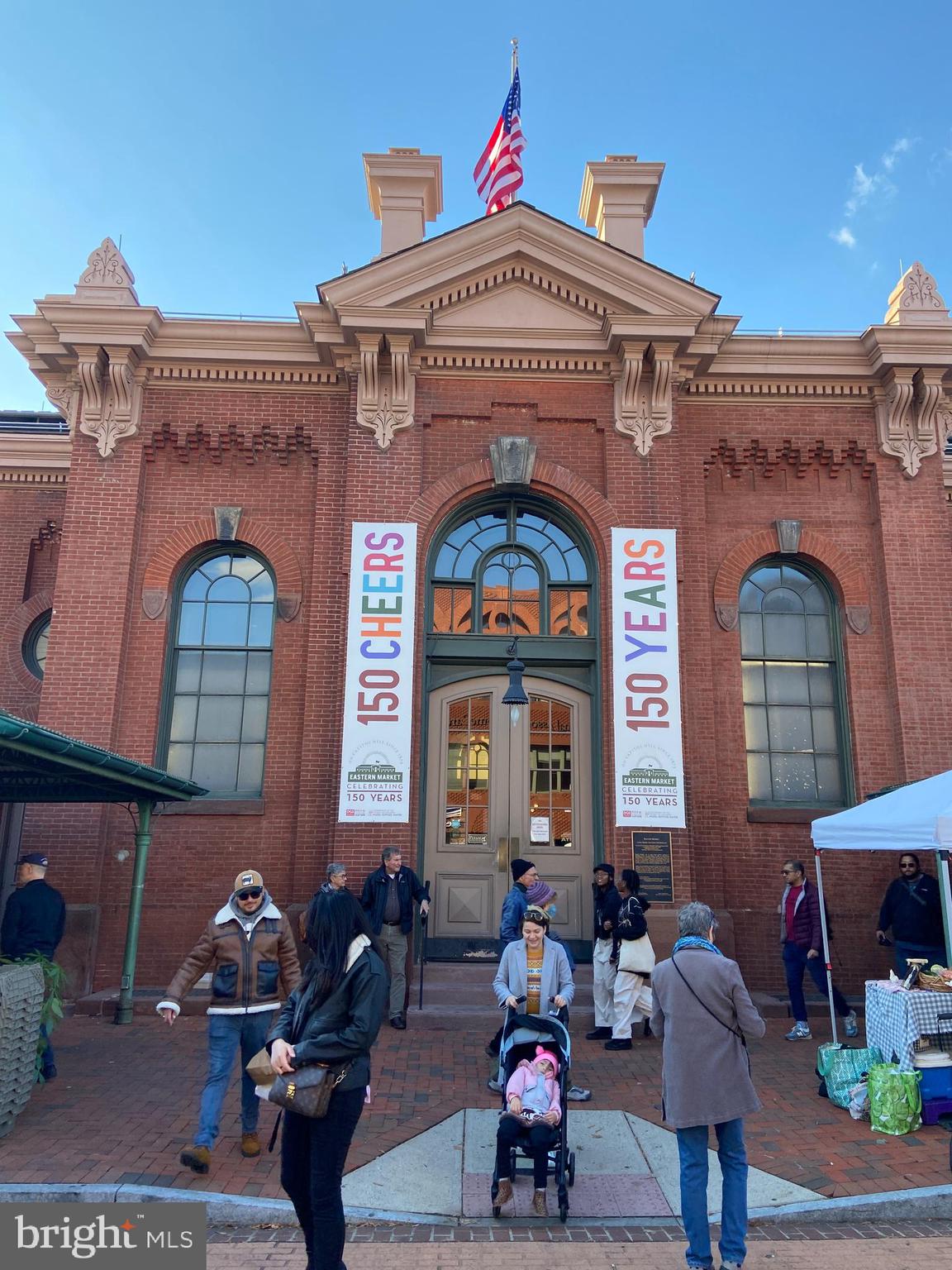 1322 E Street Northeast Washington, DC 20002 - Photo 47 of 49 a front view of a house with outdoor seating