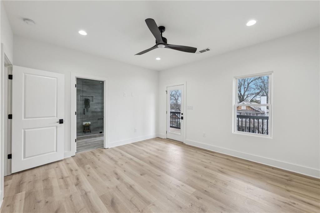 727 Garibaldi Street Southwest Atlanta, GA 30310 - Photo 31 of 84 a view of an empty room and glass door