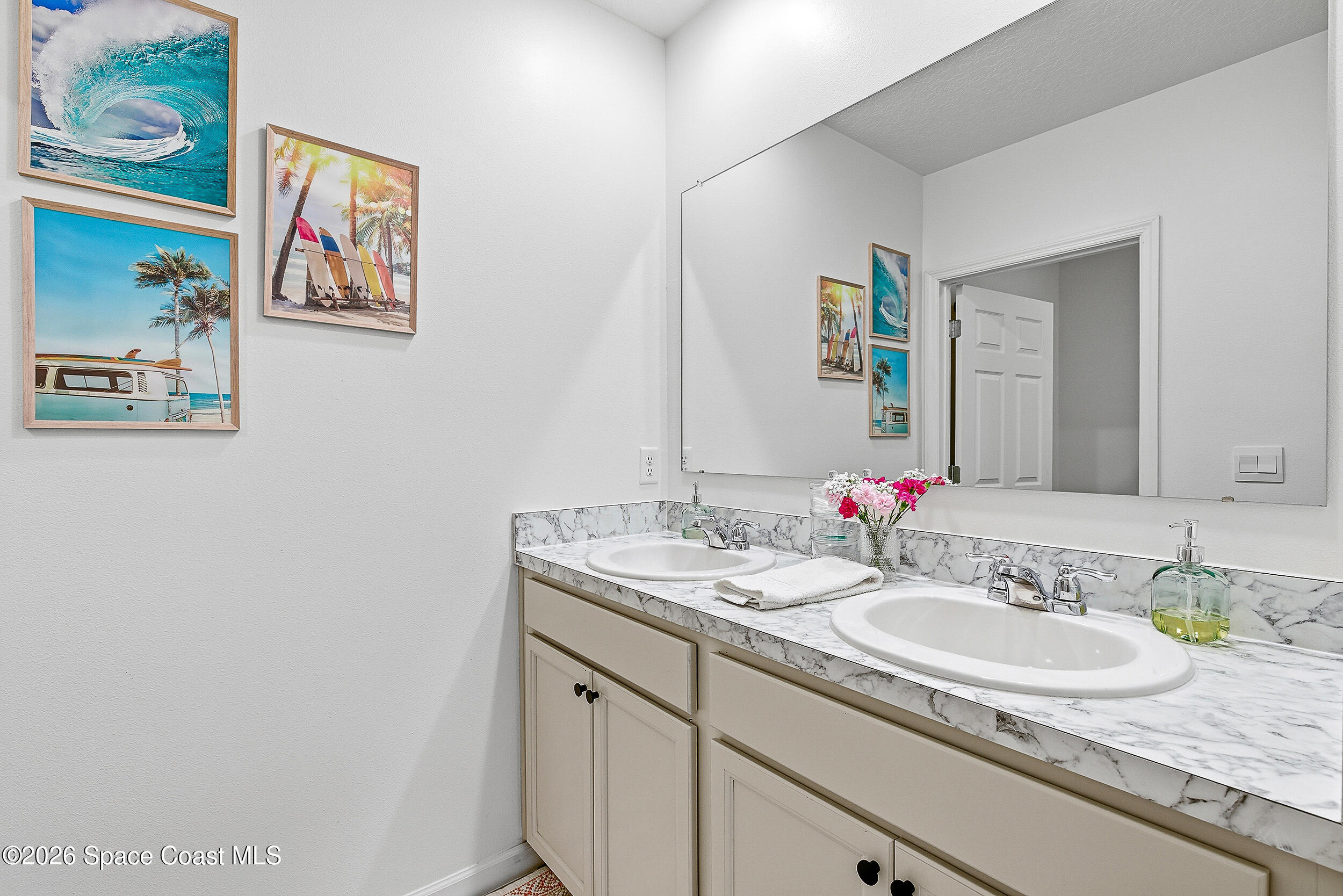 4872 Talbot Boulevard Cocoa, FL 32926 - Photo 41 of 69 Dual Vanities Upstairs Bathroom