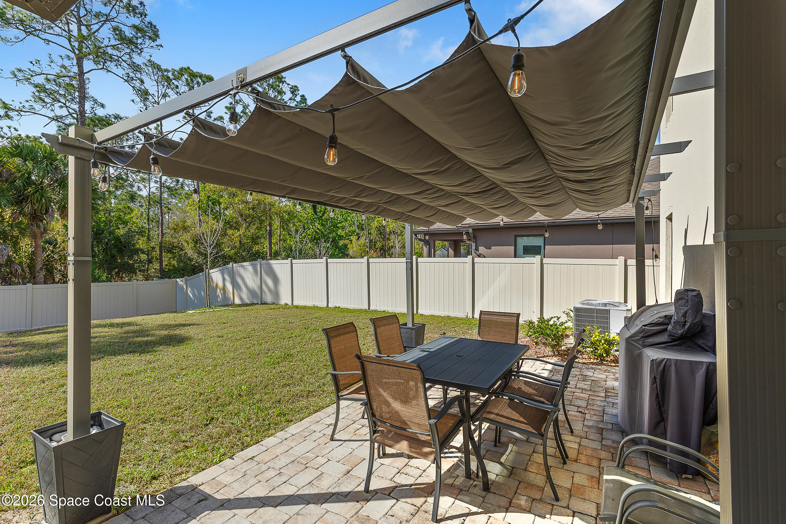 4872 Talbot Boulevard Cocoa, FL 32926 - Photo 47 of 69 Extended Paver Patio & Pergola