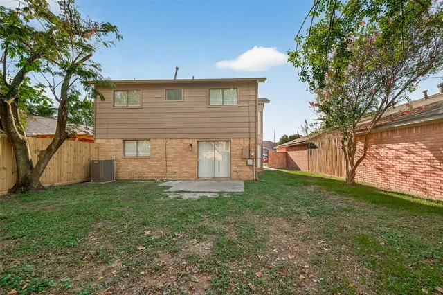 a view of small space with wooden floor