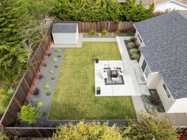 a view of city and ocean