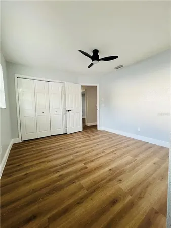 wooden floor in an empty room