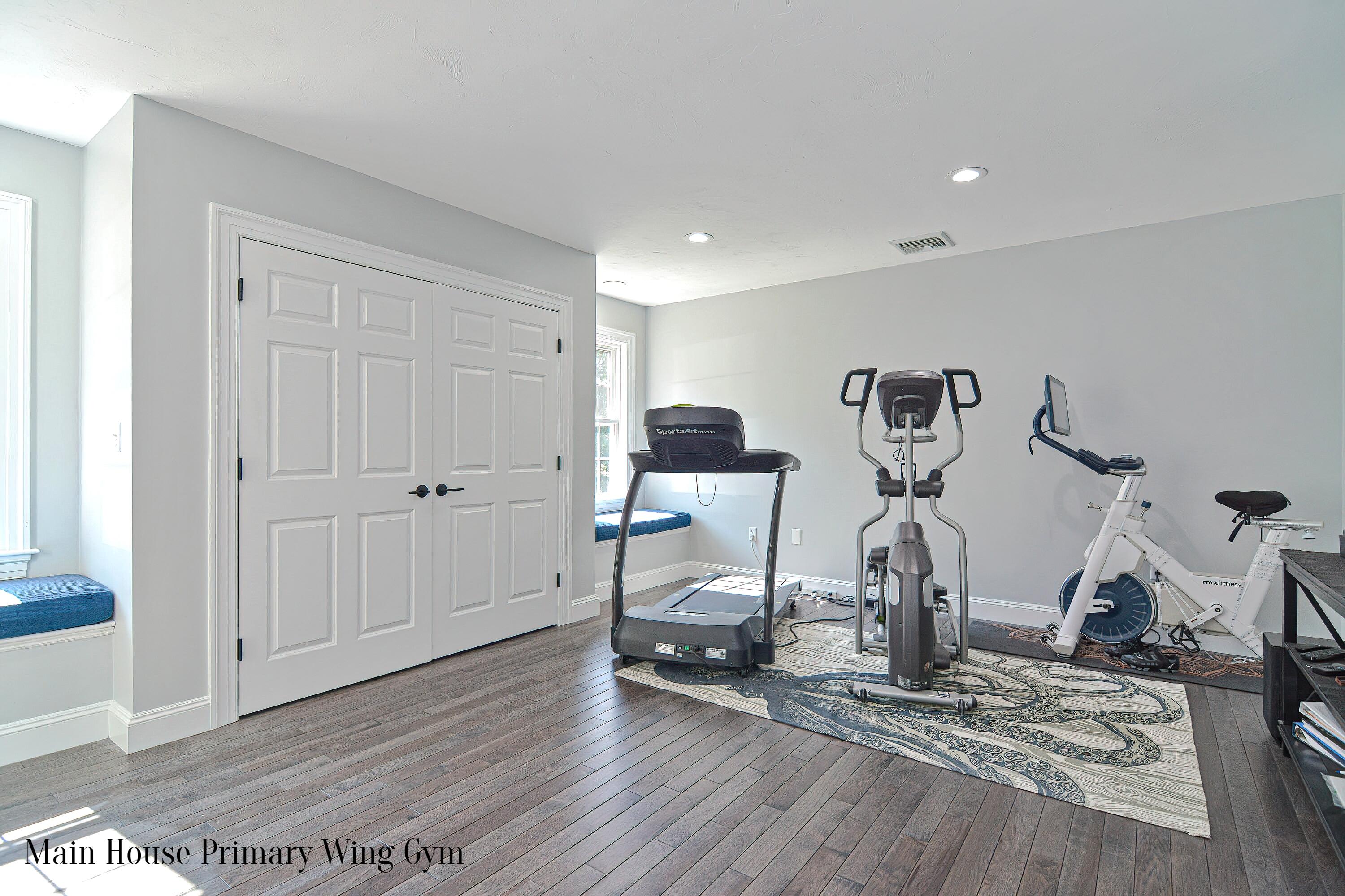 12-13 Shell Lane Wareham, MA 02571 - Photo 23 of 52 a view of a room with gym equipment