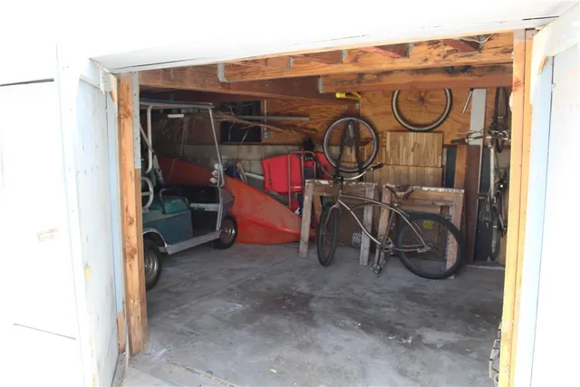 a view of storage and utility room